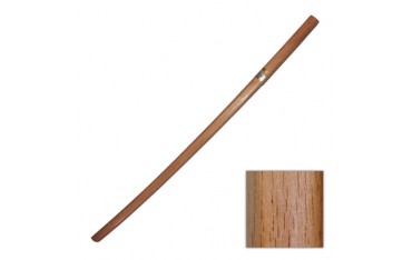 Bokken supérieur, sabre bois, 102 cm - Chêne Rouge JAPON (sans tsuba)