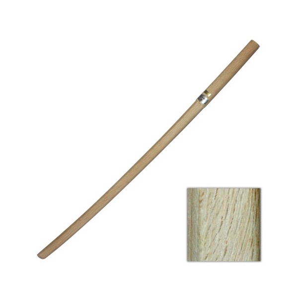 Bokken supérieur, sabre en bois, 102 cm - Chêne Blanc JAPON