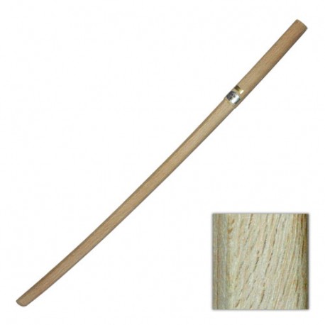 Bokken supérieur, sabre en bois, 102 cm - Chêne Blanc JAPON