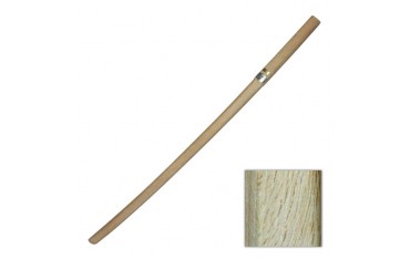 Bokken supérieur, sabre bois, 102 cm - Chêne Blanc JAPON (sans tsuba)