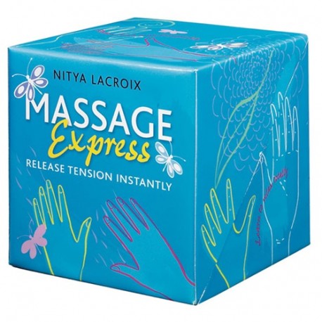 Massage express (coffret livre + senshi) - Nitya Lacroix