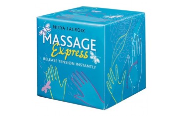 Massage express, pour apaiser rapidement vos tensions (coffret livre + senshi) - Nitya Lacroix