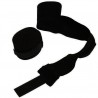 Bandes de boxe coton élastique MB (la paire) - 4 m - NOIR