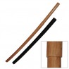 Bokken avec fourreau plastique - Chêne Rouge Japon