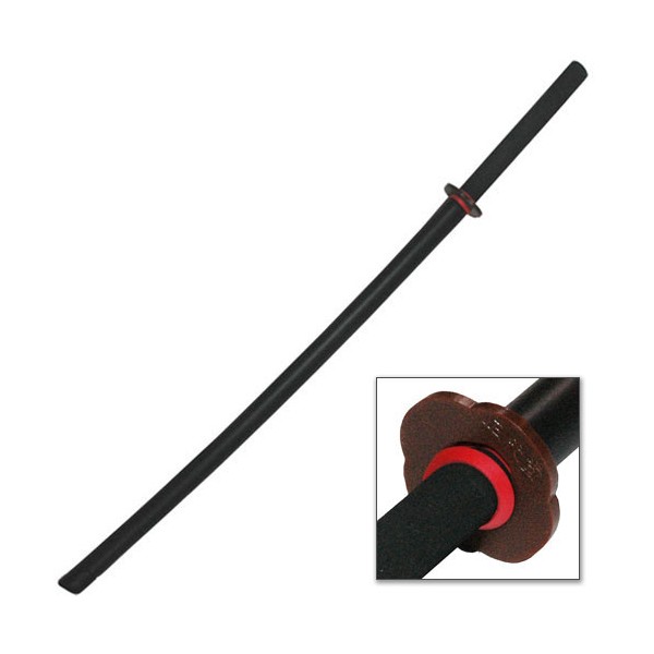 Bokken modèle mousse, sabre en bois recouvert de mousse, 102 cm