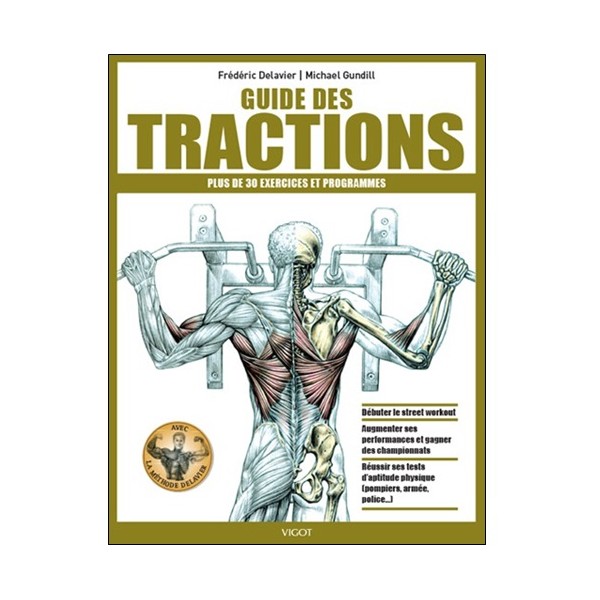 Guide des Tractions (+ de 30 ex et prog) - Delavier /Gundill