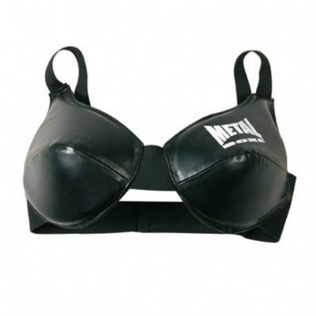 Protège poitrine, soutien gorge MB en PU-Cortex, taille S