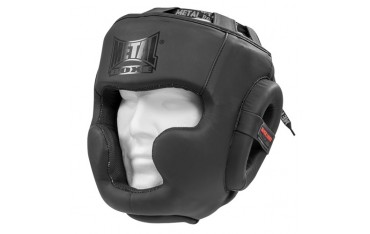 Casque intégral Pro Entraînement MB en Curtex, Sénior - NOIR MAT