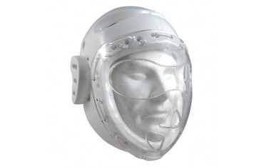 Casque combat intégral, plexiglass translucide