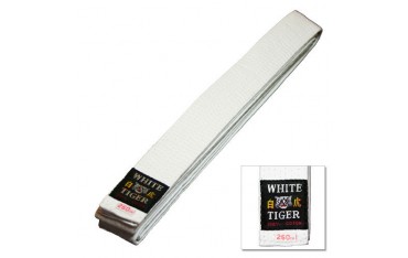 Ceinture piquée White Tiger