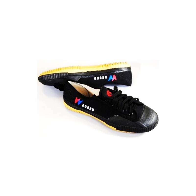 Art Martial/Kung Fu/Tai Chi Chaussures Semelle en Caoutchouc Toile  Chaussures Unisexe Noir Taille 35 (225cm) : : Mode