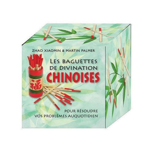 Baguettes chinoises de divination (coffret cube) -  Xiaomin/Palmer