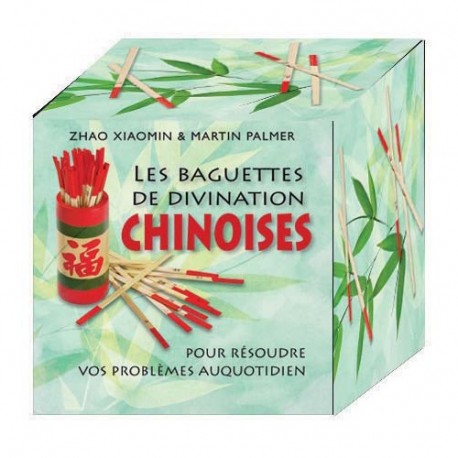 Baguettes chinoises de divination (coffret cube) -  Xiaomin/Palmer