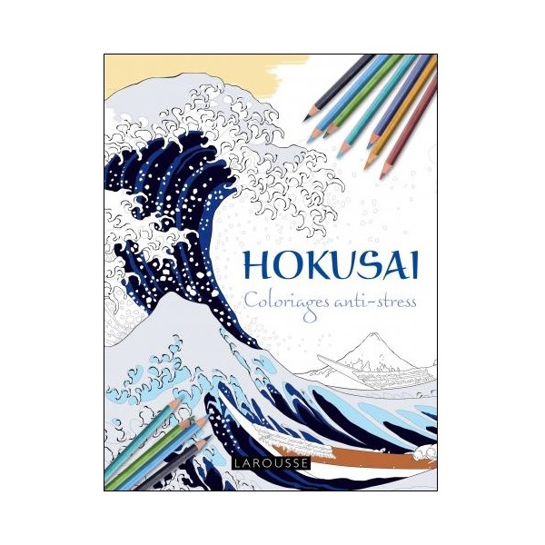 Hokusai Coloriages anti-stress