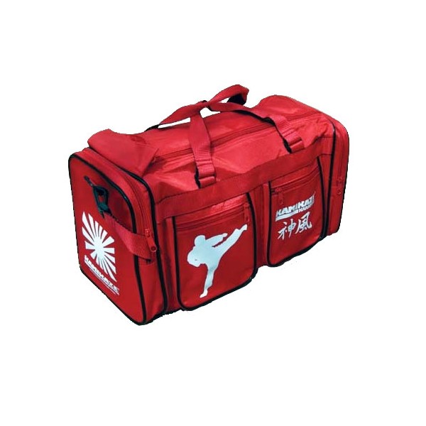 Sac de sport Kamikaze 63 x 26 x 30 cm, nylon - Rouge