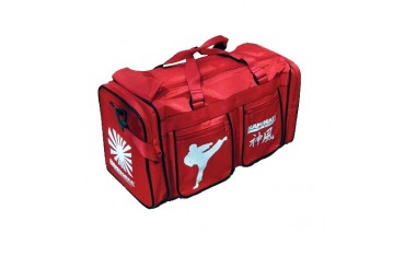 Sac de sport Kamikaze 63 x 26 x 30 cm, nylon - Rouge