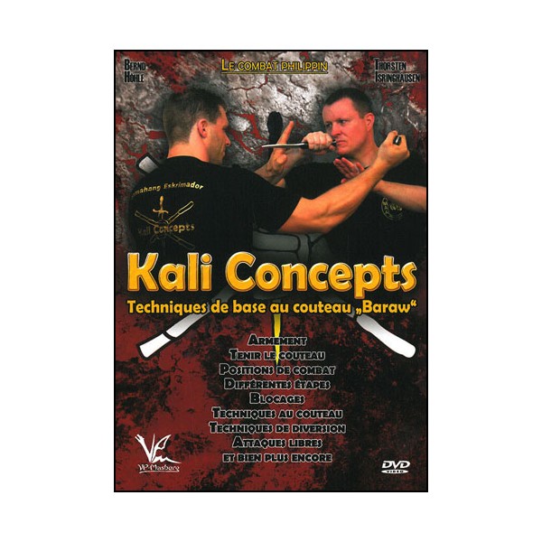 Kali concepts Vol.3 tech de base au couteau Baraw - Höle