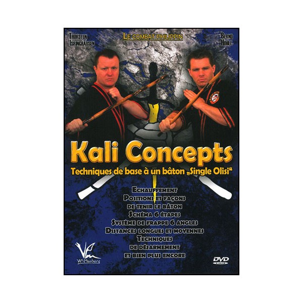 Kali concepts, techniques de base à un bâton