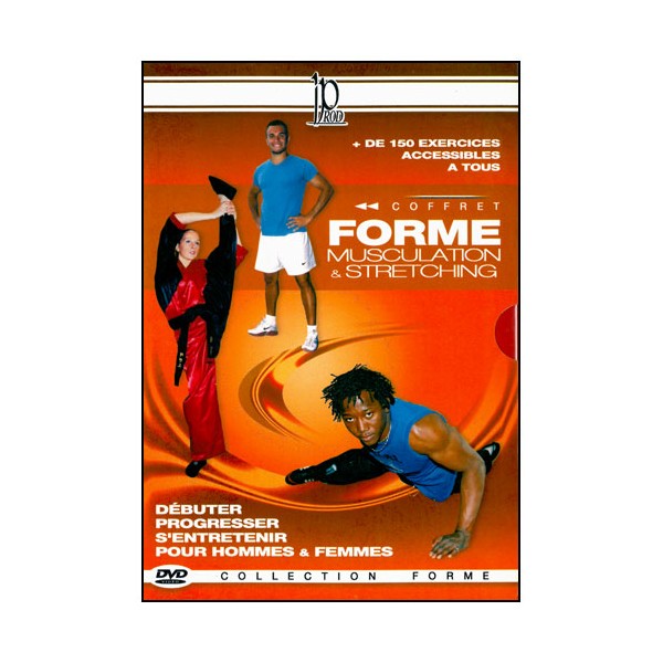 Coffret Forme (dvd.107- dvd.87- dvd.127- dvd.49)