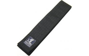 OBI coton, 6,3 cm de large, longueur 350 cm, NOIR - Japon