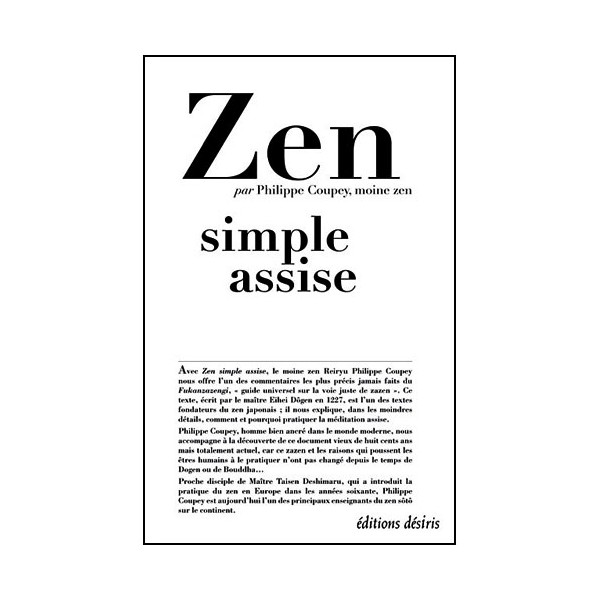 Zen simple assis - P Coupey