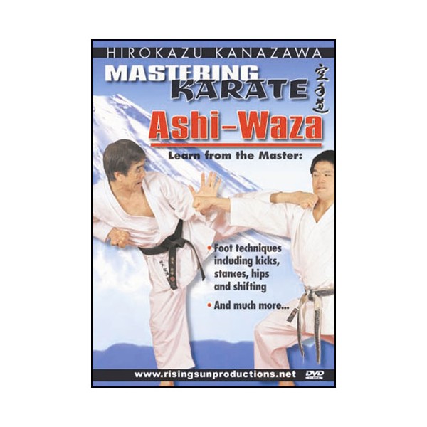 Kanazawa's mastering Karate, Ashi Waza - Kanazawa