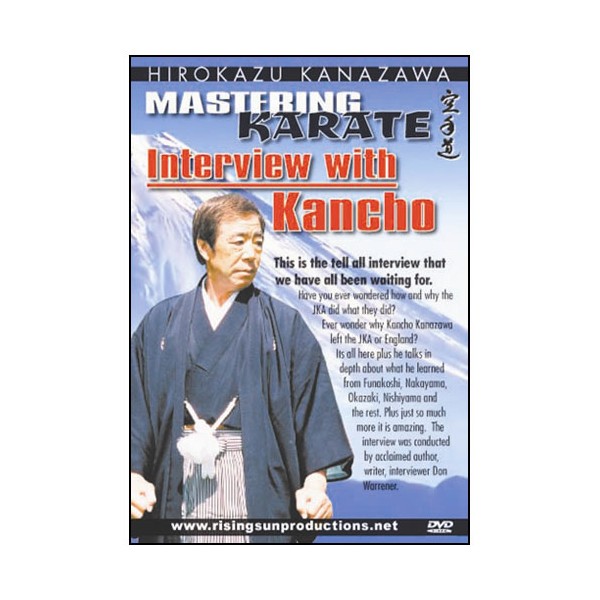 Kanazawa's mastering Karate, Kacho's Interview - Kanazawa