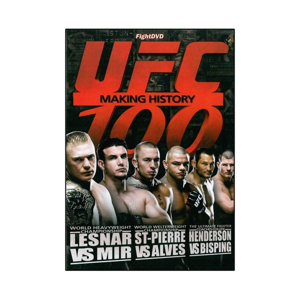 UFC 100 - Lesnar-Mir; St Pierre-Alive... ( 2 DVD )