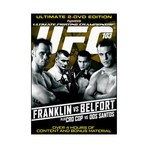 UFC 103 Franklin vs Belfort 5double DVD)