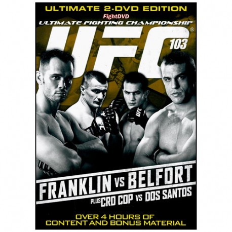 UFC 103 Franklin vs Belfort 5double DVD)