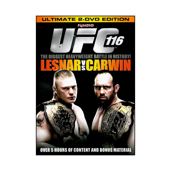UFC 116 - Lesnar vs Carwin ( 2 DVD )