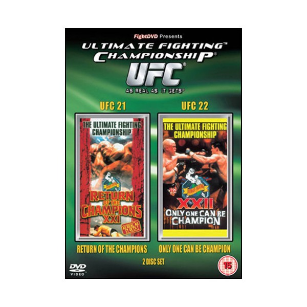 UFC 21 + UFC 22 (double DVD)