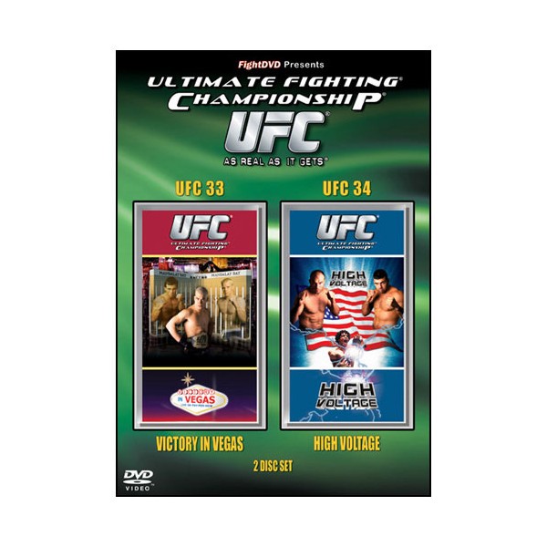 UFC 33 + UFC 34 (double DVD)