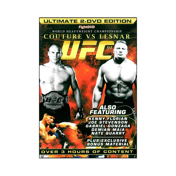 UFC 91 - Couture vs Lesnak (2 DVD)