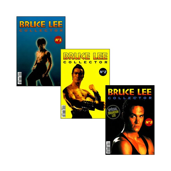 Bruce Lee collector N°1 à 3 (3 magazines)