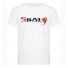 Tee-shirt SILAT MOTION "Cobra White", 100% coton bio, T. S - BLANC