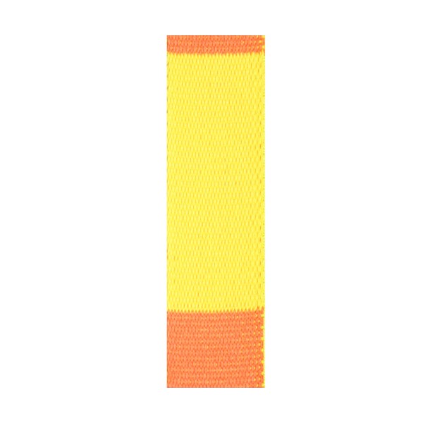 Ceinture sangle bicolore JUDO enfant - JAUNE/ORANGE