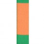 Ceinture sangle bicolore JUDO enfant - ORANGE/VERT