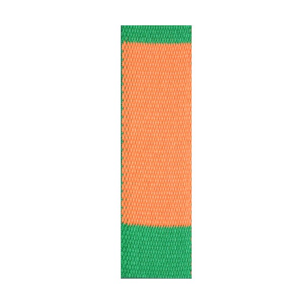 Ceinture sangle bicolore JUDO enfant - ORANGE/VERT