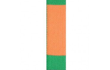 Ceinture sangle bicolore JUDO enfant - ORANGE/VERT