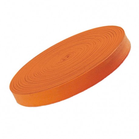 Ceinture sangle JUDO, rouleau 50 mètres - ORANGE