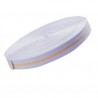 Ceinture sangle JUDO Eveil1, rouleau coton 50 m - BLANC/1 TRAIT JAUNE