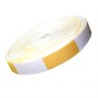 Ceinture sangle bicolore JUDO, rouleau coton 50 mètres - BLANC/JAUNE