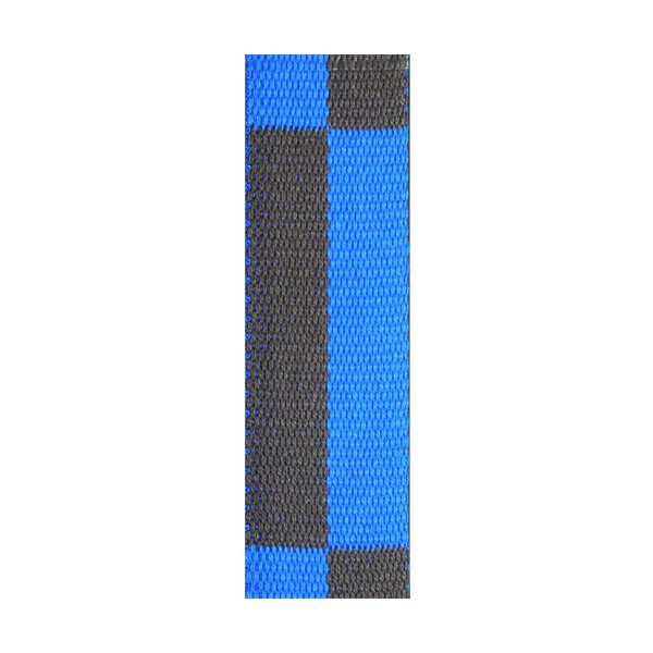 Ceinture sangle bicolore KARATE enfant - BLEU/MARRON