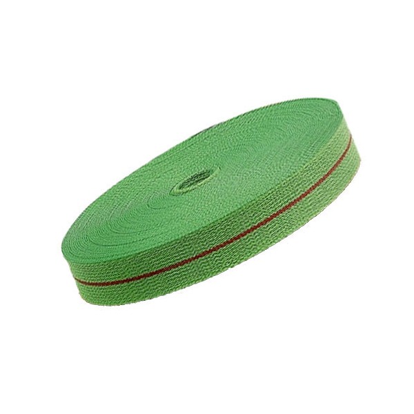 Ceinture sangle KARATE, rouleau 50 mètres - VERT