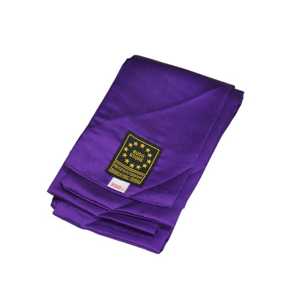 Ceinture Kung-Fu SATIN, 11 cm de large, longueur 300 - VIOLET