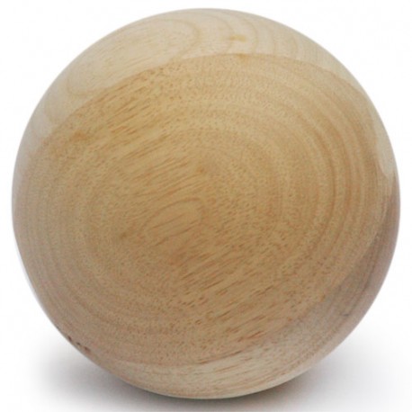 Balle de Taijiquan, bois de Tilleul, diamètre 15 cm, poids 1 kg