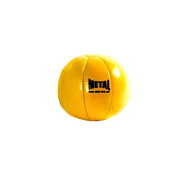 Médecine ball MB en vinyle, 1kg (jaune)