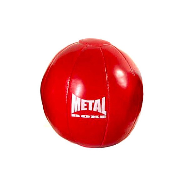 Médecine ball MB en vinyle, 4kgs (rouge)