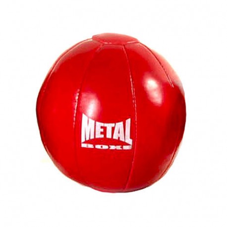 Médecine ball MB en vinyle, 4kgs (rouge)